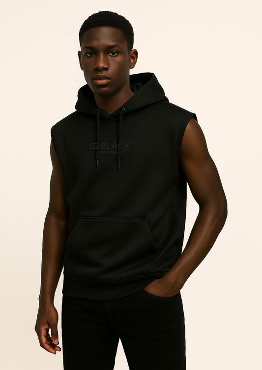 smanicato con cappuccio felpa