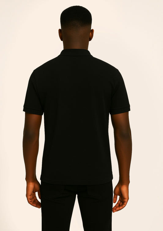 POLO MANICA CORTA PIQUET BLANK