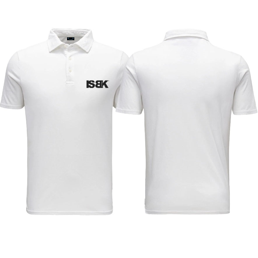 POLO MANICA CORTA PIQUET BLANK