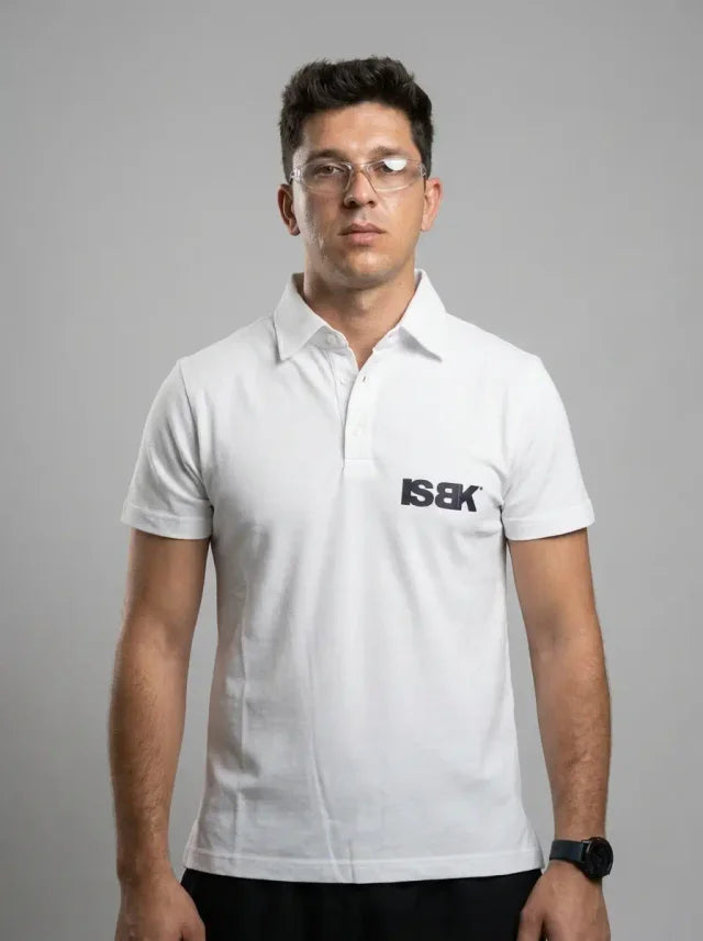 Art. 06 - polo manica corta piquet blank
